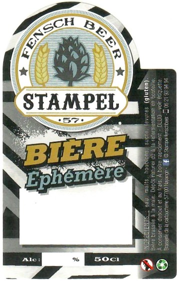 Etiquette BRASSERIE DE LA CARTOUCHERIE 10