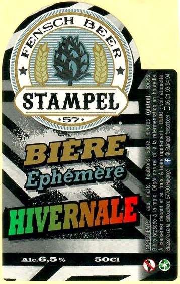 Etiquette BRASSERIE DE LA CARTOUCHERIE 11