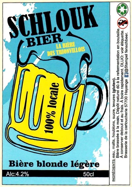 Etiquette BRASSERIE DE LA CARTOUCHERIE 12