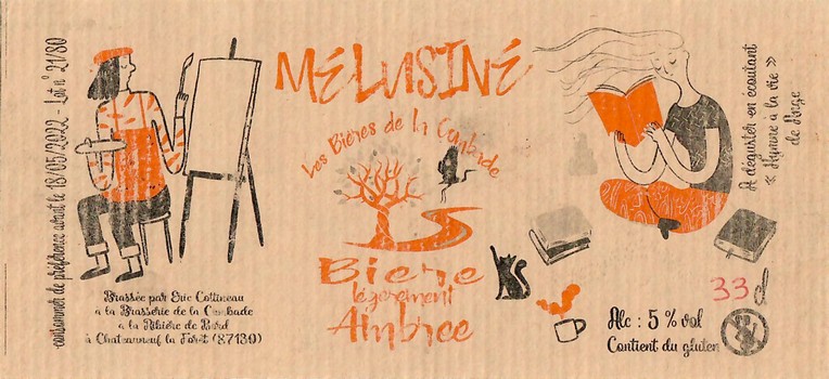 Etiquette BRASSERIE DE LA COMBADE 01