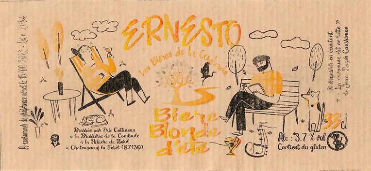 Etiquette BRASSERIE DE LA COMBADE 03