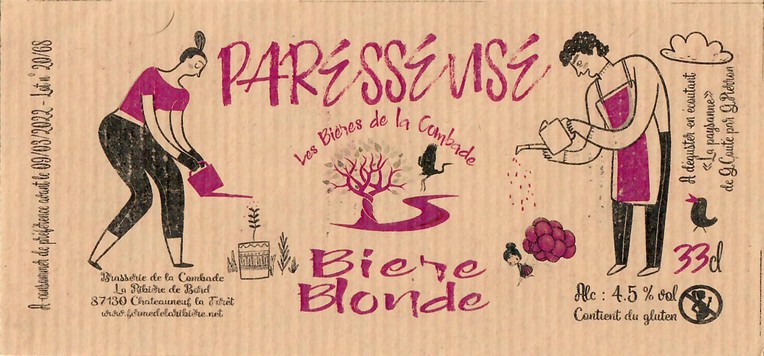 Etiquette BRASSERIE DE LA COMBADE 10