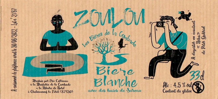 Etiquette BRASSERIE DE LA COMBADE 11