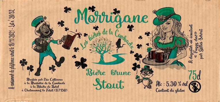 Etiquette BRASSERIE DE LA COMBADE 15