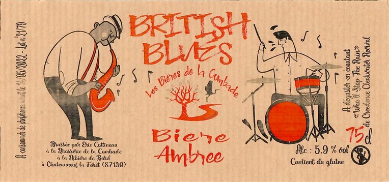 Etiquette BRASSERIE DE LA COMBADE 18