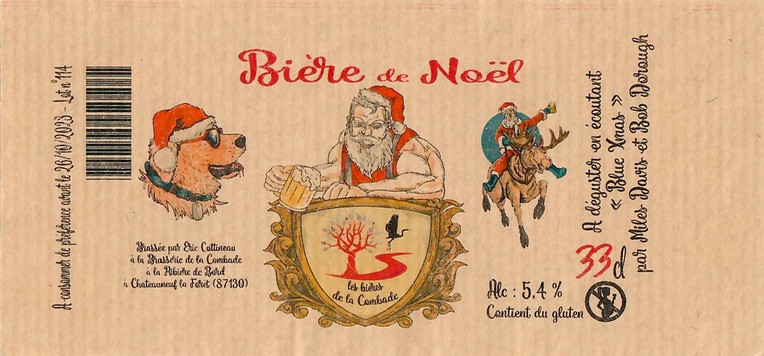 Etiquette BRASSERIE DE LA COMBADE 21