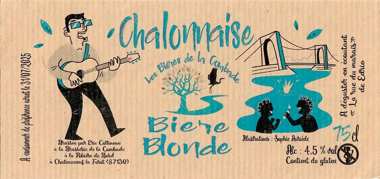 Etiquette BRASSERIE DE LA COMBADE 25