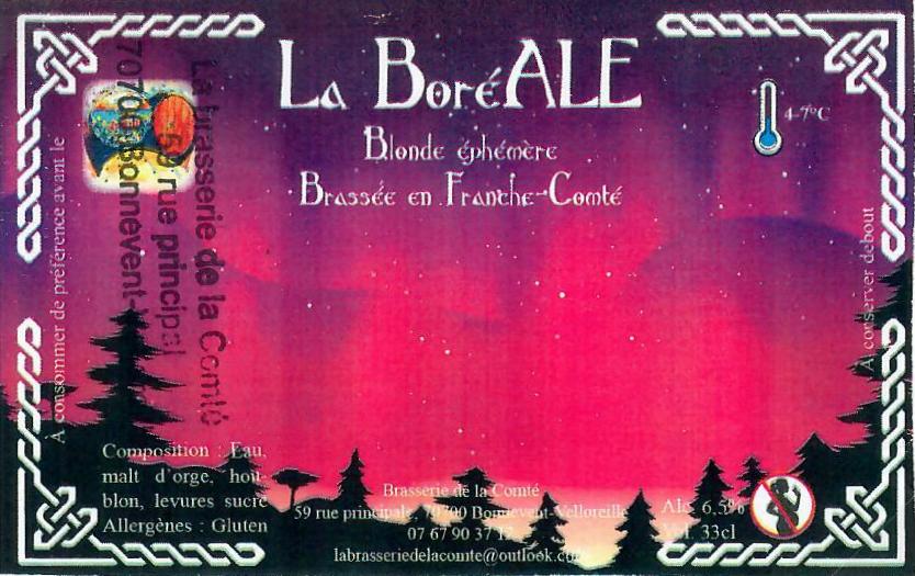 Etiquette BRASSERIE DE LA COMTE 02