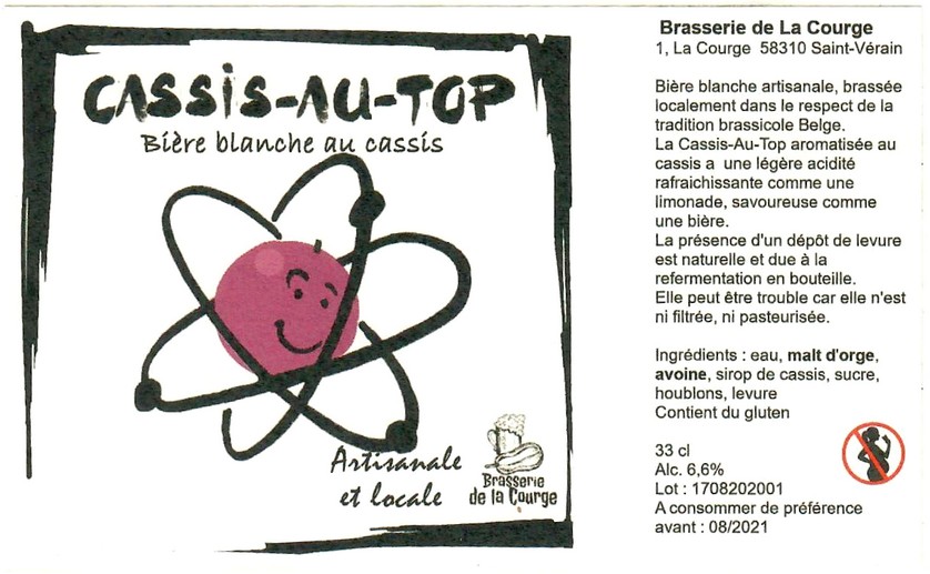 Etiquette BRASSERIE DE LA COURGE 02