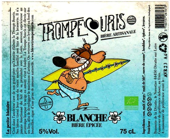 etiquette BRASSERIE DE LA DIVATTE 76