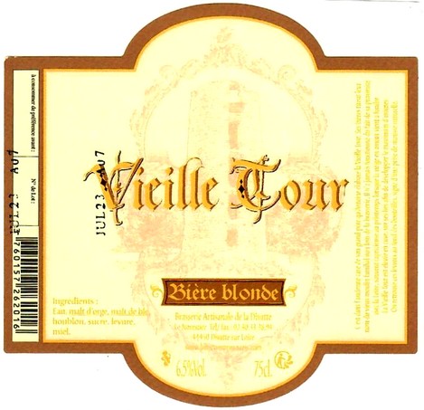 etiquette BRASSERIE DE LA DIVATTE 84