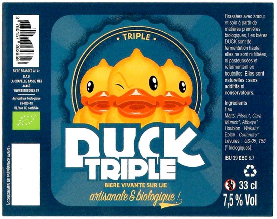 Etiquette BRASSERIE DE LA DIVATTE 94