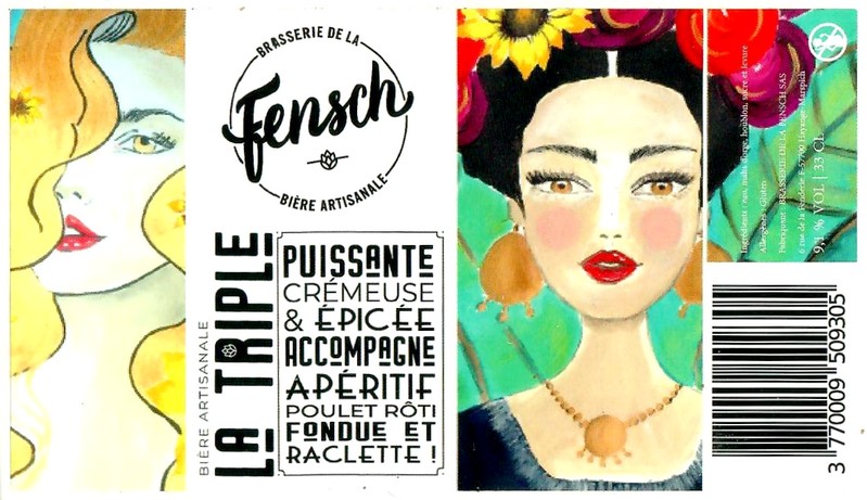 Etiquette BRASSERIE DE LA FENSCH 01