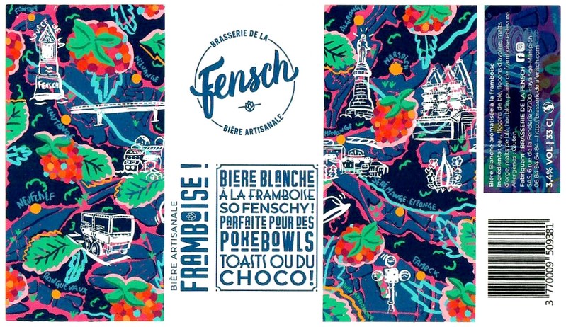 Etiquette BRASSERIE DE LA FENSCH 02