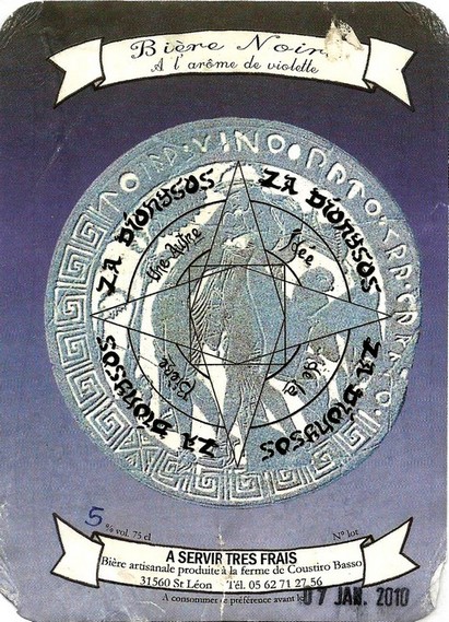 etiquette BRASSERIE DE LA FERME DE COUSTIRO BASSO 01