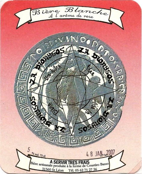 etiquette BRASSERIE DE LA FERME DE COUSTIRO BASSO 03