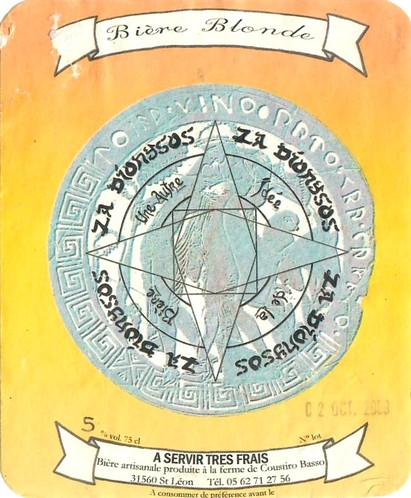 Etiquette BRASSERIE DE LA FERME DE COUSTIRO BASSO 11