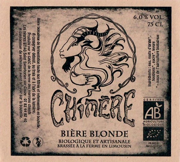 Etiquette BRASSERIE FERME DES MARRONS CHAUDS 03