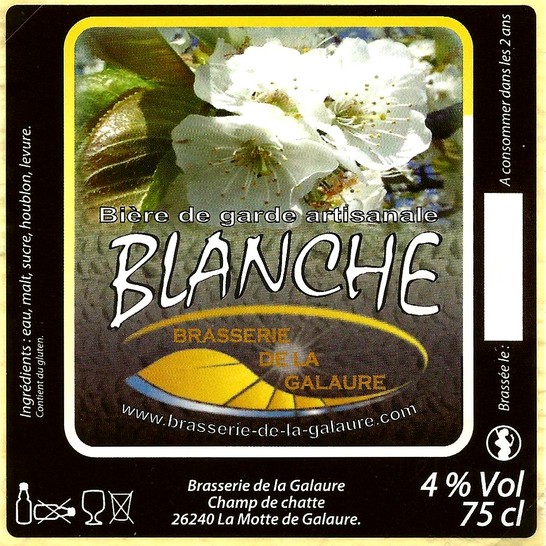 etiquette BRASSERIE DE LA GALAURE 03