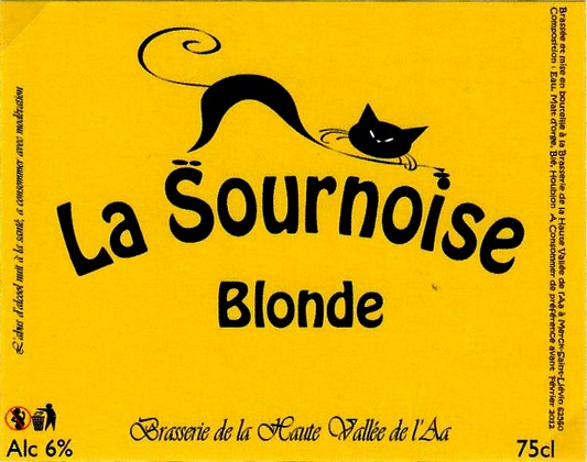 etiquette BRASSERIE DE LA HAUTE VALLEE DE L'AA 02