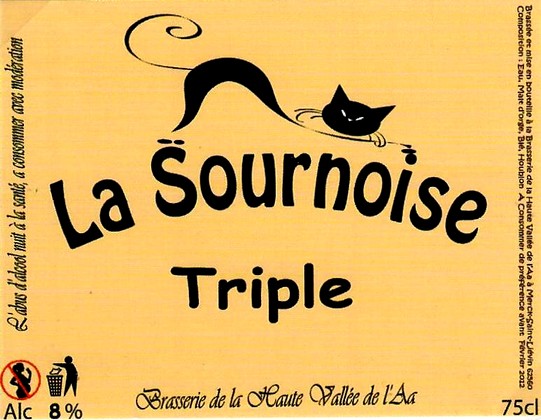 etiquette BRASSERIE DE LA HAUTE VALLEE DE L'AA 03