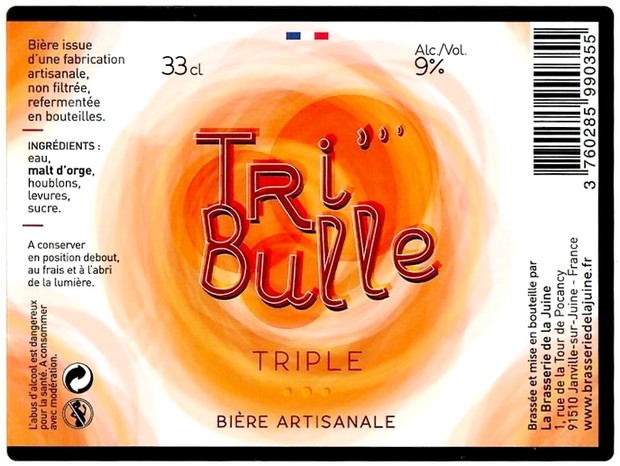 Etiquette BRASSERIE DE LA JUINE 06