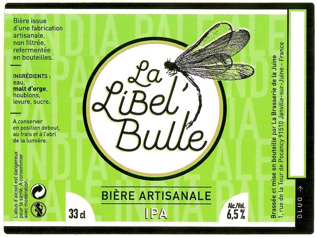 Etiquette BRASSERIE DE LA JUINE 29