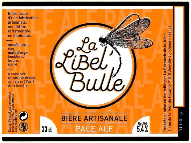 Etiquette BRASSERIE DE LA JUINE 33