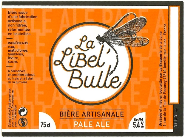 Etiquette BRASSERIE DE LA JUINE 34