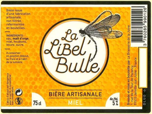 Etiquette BRASSERIE DE LA JUINE 43