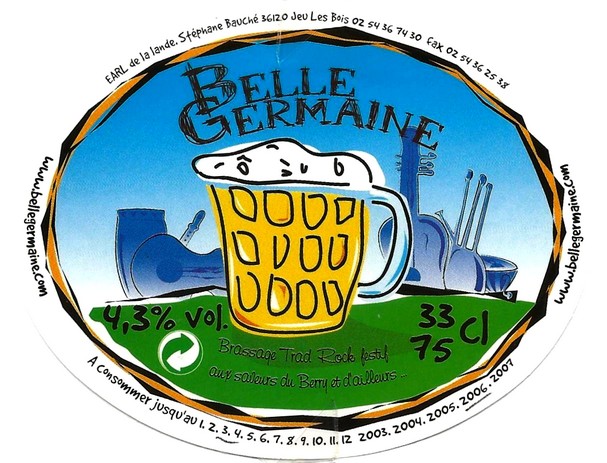 etiquette BRASSERIE DE LA LANDE 02