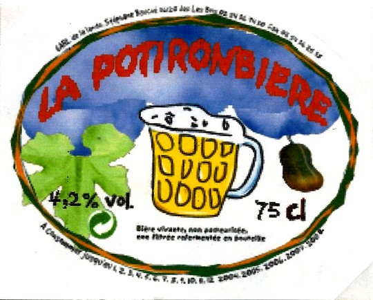 etiquette BRASSERIE DE LA LANDE 05