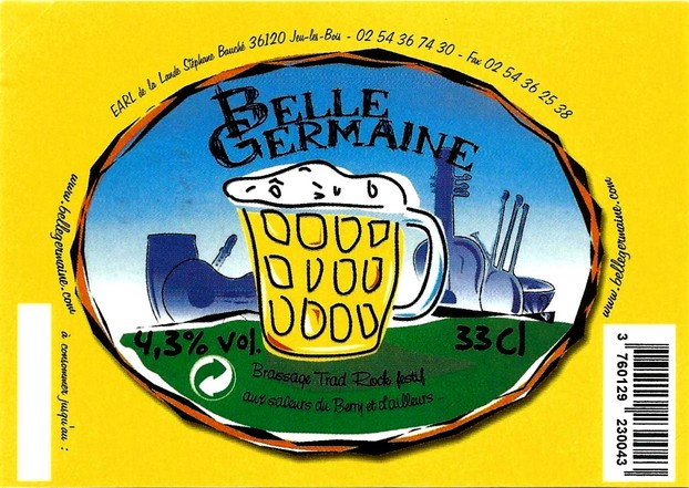 etiquette BRASSERIE DE LA LANDE 07