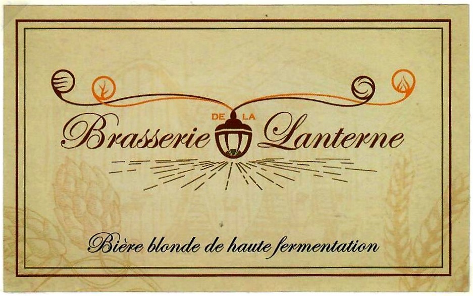 Etiquette BRASSERIE DE LA LANTERNE 02