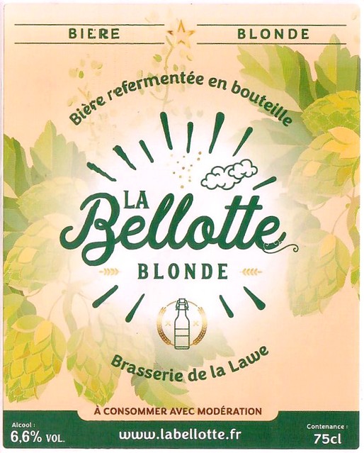 Etiquette BRASSERIE DE LA LAWE 03