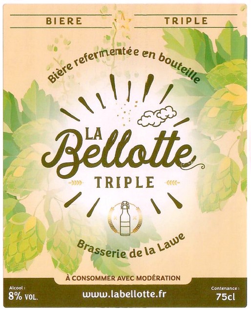 Etiquette BRASSERIE DE LA LAWE 04