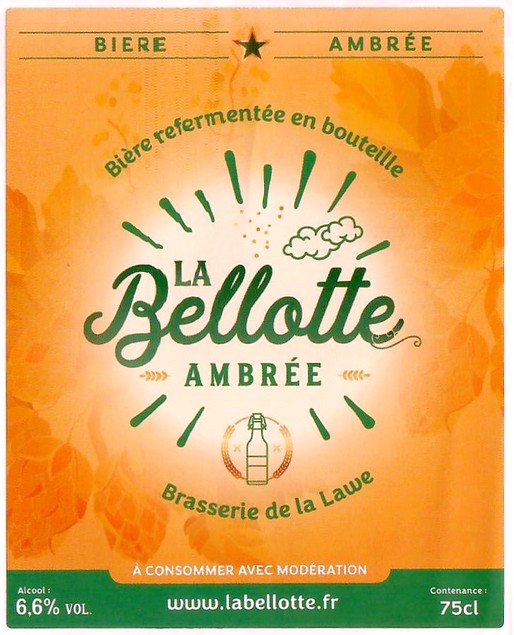 Etiquette BRASSERIE DE LA LAWE 06