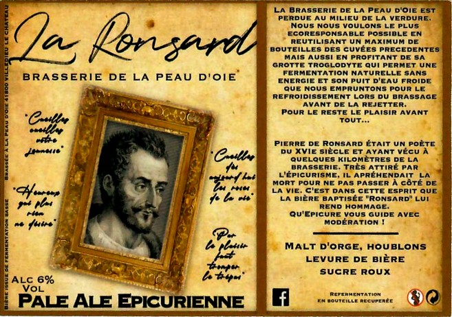 etiquette BRASSERIE DE LA PEAU D'OIE 01