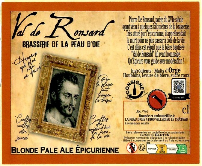 Etiquette BRASSERIE DE LA PEAU D'OIE 17