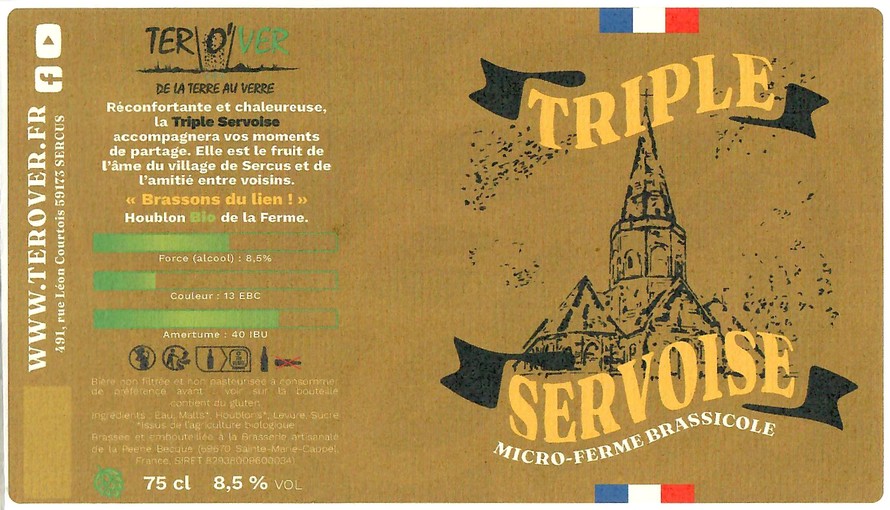 Etiquette BRASSERIE DE LA PEENE BECQUE 10