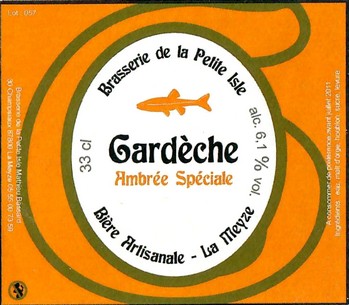 Etiquette BRASSERIE DE LA PETITE ISLE 12