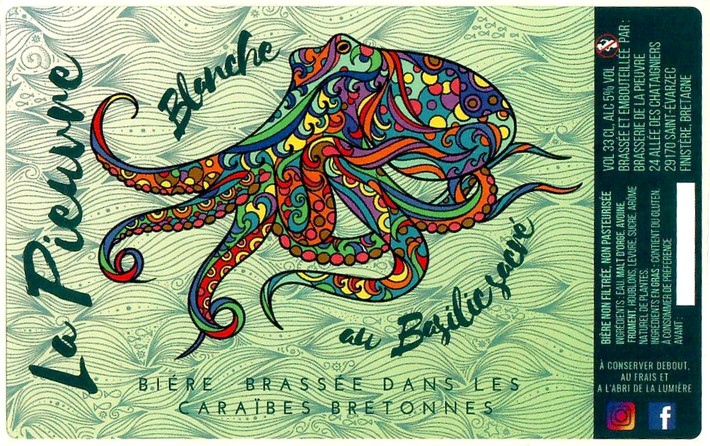 Etiquette BRASSERIE DE LA PIEUVRE 05
