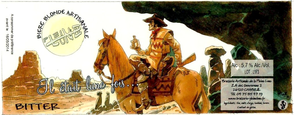 Etiquette BRASSERIE DE LA PLEINE LUNE 53