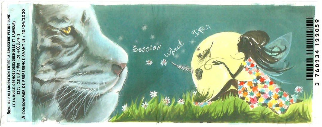 Etiquette BRASSERIE DE LA PLEINE LUNE 65