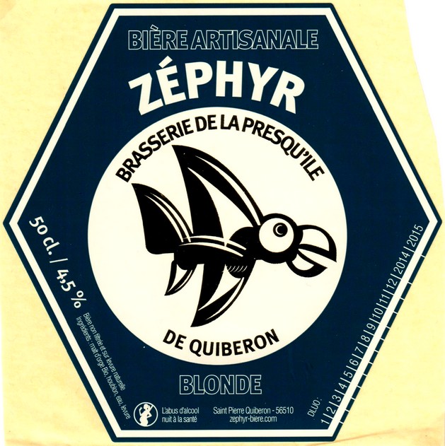 etiquette BRASSERIE DE LA PRESQUILE DE QUIBERON 04