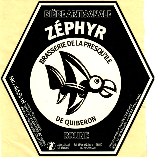etiquette BRASSERIE DE LA PRESQUILE DE QUIBERON 08