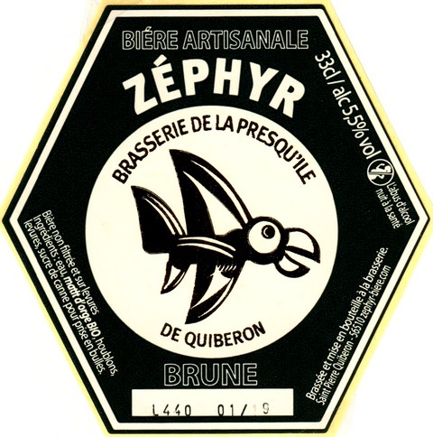 etiquette BRASSERIE DE LA PRESQUILE DE QUIBERON 09