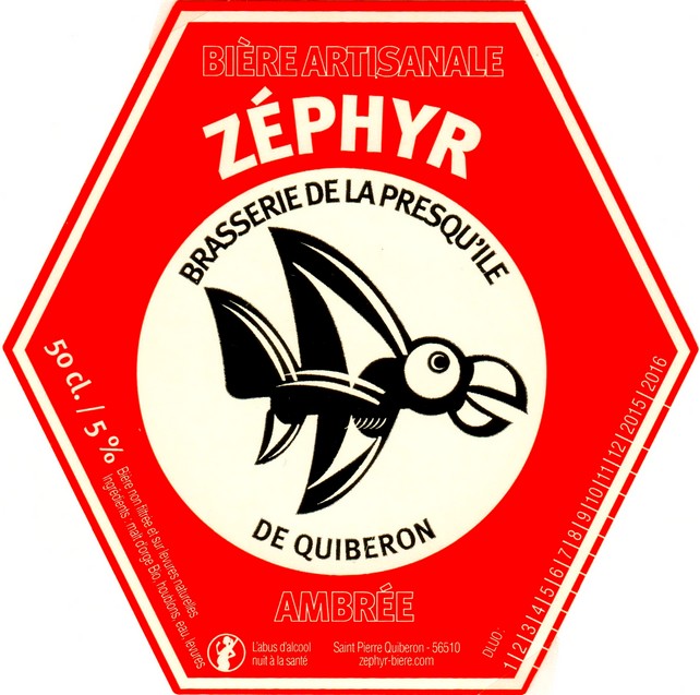 etiquette BRASSERIE DE LA PRESQUILE DE QUIBERON 10