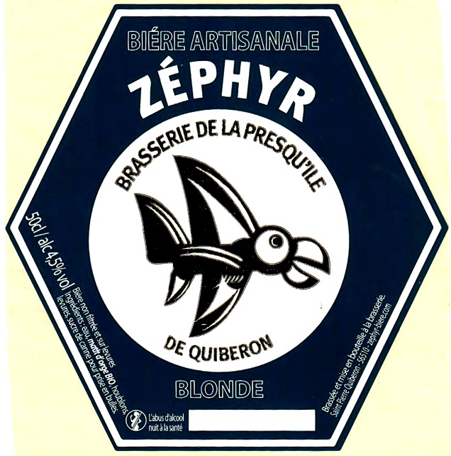 etiquette BRASSERIE DE LA PRESQU'ILE DE QUIBERON 13