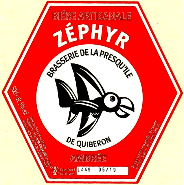 etiquette BRASSERIE DE LA PRESQU'ILE DE QUIBERON 14